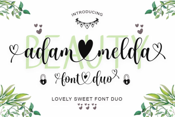 Adam Melda Lovely Typeface for Editorial Design