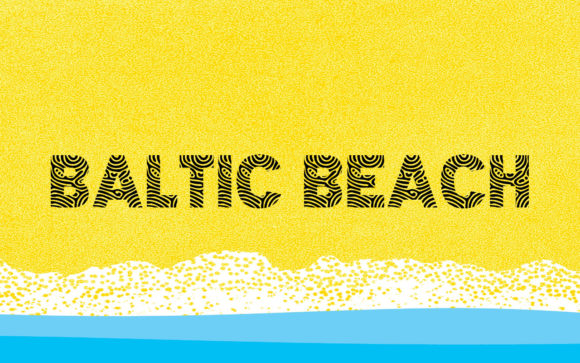 Baltic Beach Font: A Modern Display Typeface for Digital Design