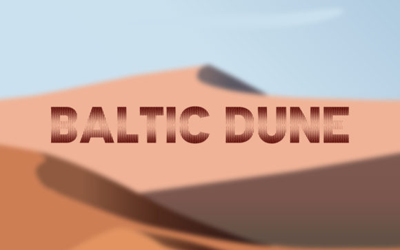 Baltic Dune Typeface in Branding Projects