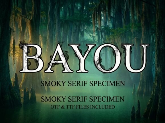 Bayou Font: A Professional Touch for Your Brand