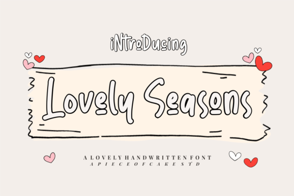 Bring Your Handmade Creations to Life with the Lovely Seasons Font