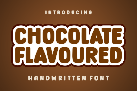 Chocolate Flavoured Font: Sweeten Your Brand with Delicious Typography
