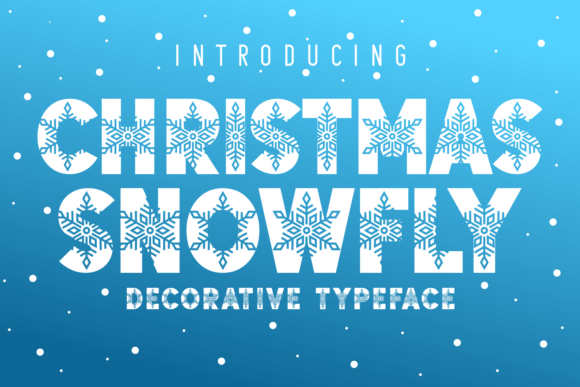 Christmas Snowfly: A Festive Font with Practical Charm