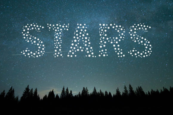Color Stars: A Decorative Font for Bold Impressions