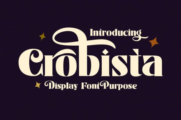 Crobista: A Serif Font for Stronger Brand Messaging