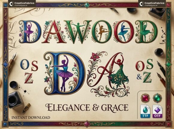 Dawood Font: Elevate Your Brand with Ballet-Inspired Typography