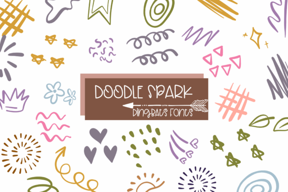 Doodle Spark: A Playful Typeface for Editorial Magic