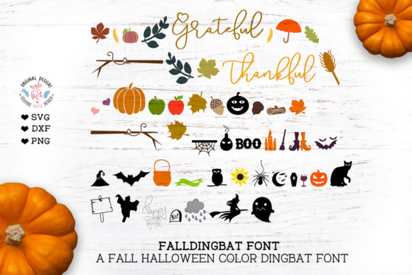 Fall Halloween Typeface: A Creative Font for Editorial Design