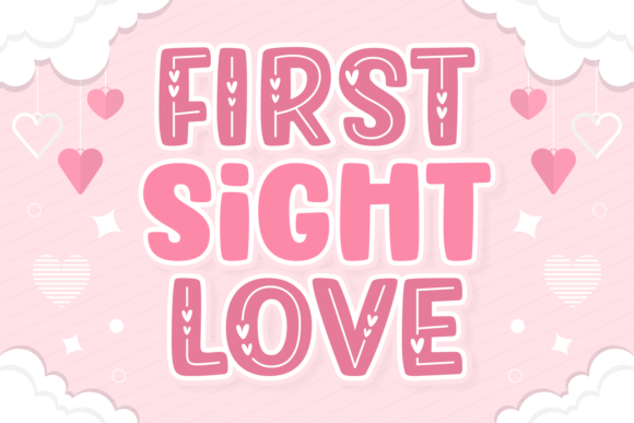 First Sight Love: A Decorative Font for Heartfelt Creations