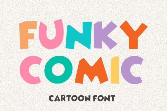 Funky Comic: A Playful Typeface for Editorial Design
