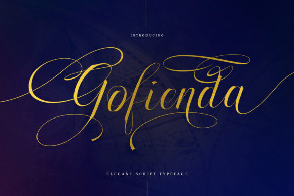Gofienda: A Script Font That Elevates Your Brand