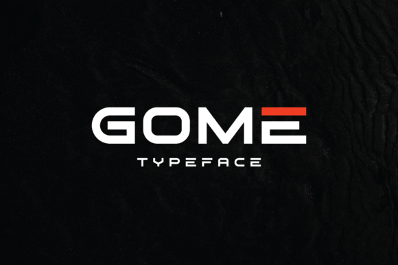 Gome Font: A Bold Statement for Your Handmade Creations