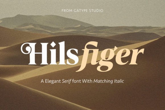 Hilsfiger Font Review: A Playful Serif for Creative Branding