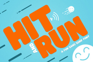 Hit and Run Font: A Playful Yet Professional Typeface for Modern Design
