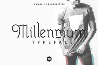 Millennium Font: Gothic Elegance for Digital Branding
