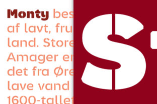 Monty Stencil Font: A Modern Typeface for Bold Branding