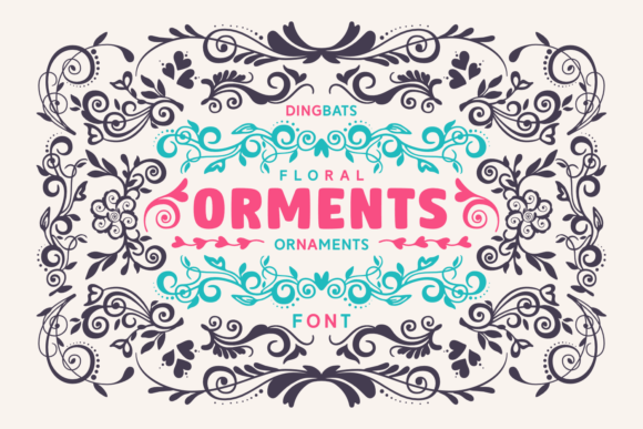 Orments: A Creative Dingbat for Modern Branding Projects