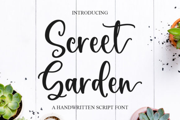 Screet Garden Font Review: A Handwritten Typeface for Stronger Campaign Design