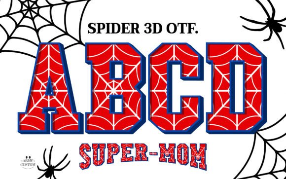 Spider 3d Font: A Stylish Typeface for Editorial Design