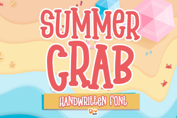 Summer Crab: A Playful Serif Font for Editorial Design