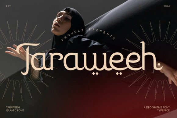 Taraweeh Font Review: A Decorative Typeface for Editorial Elegance